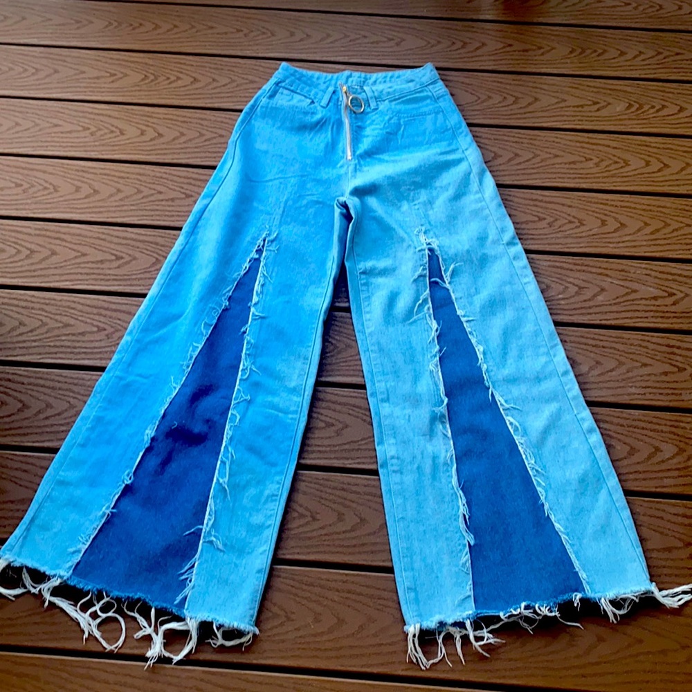 SHEIN flare jeans